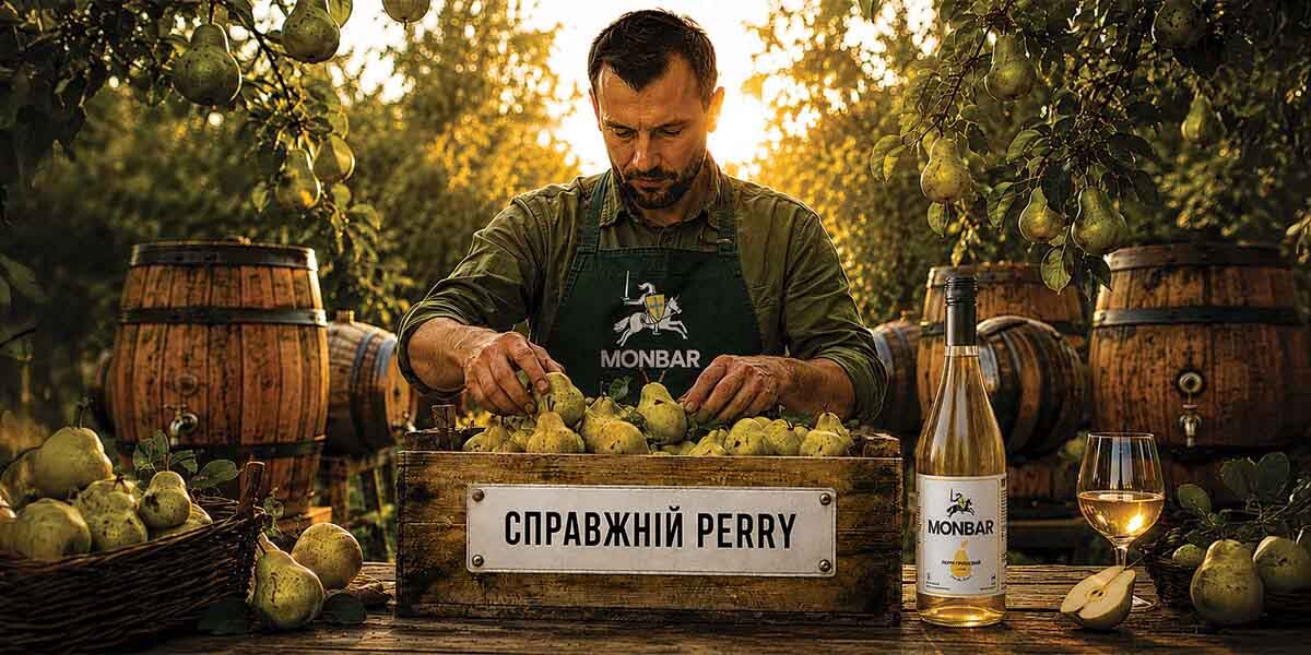 Що таке перрі: сортування груш перед виробництвом натурального грушевого сидру MONBAR.